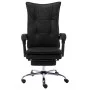 Silla de oficina de cuero sintético negra de vidaXL, Sillas de oficina - Ref: Foro24-20352, Precio: 179,29 €, Descuento: %