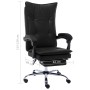 Silla de oficina de cuero sintético negra de vidaXL, Sillas de oficina - Ref: Foro24-20352, Precio: 181,84 €, Descuento: %