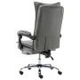 Silla de oficina de cuero sintético gris antracita de vidaXL, Sillas de oficina - Ref: Foro24-20354, Precio: 173,03 €, Descue...