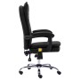 Silla de oficina de masaje de cuero sintético negra de vidaXL, Sillas de oficina - Ref: Foro24-20356, Precio: 210,69 €, Descu...