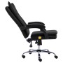Silla de oficina de masaje de cuero sintético negra de vidaXL, Sillas de oficina - Ref: Foro24-20356, Precio: 210,69 €, Descu...