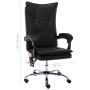 Silla de oficina de masaje de cuero sintético negra de vidaXL, Sillas de oficina - Ref: Foro24-20356, Precio: 210,69 €, Descu...