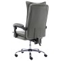 Silla de oficina de masaje de cuero sintético gris antracita de vidaXL, Sillas de oficina - Ref: Foro24-20358, Precio: 200,33...