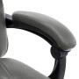 Silla de oficina de masaje de cuero sintético gris antracita de vidaXL, Sillas de oficina - Ref: Foro24-20358, Precio: 200,33...