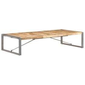 Mesa de centro de madera de mango rugosa 180x90x40 cm de vidaXL, Mesas de centro - Ref: Foro24-321591, Precio: 211,63 €, Desc...