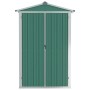 Cobertizo de jardín acero galvanizado verde 116x45x175cm de vidaXL, Cobertizos - Ref: Foro24-46301, Precio: 134,42 €, Descuen...