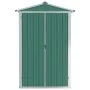 Green galvanized steel garden shed 116x45x175cm by vidaXL, Sheds - Ref: Foro24-46301, Price: 131,87 €, Discount: %