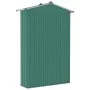 Cobertizo de jardín acero galvanizado verde 116x45x175cm de vidaXL, Cobertizos - Ref: Foro24-46301, Precio: 131,87 €, Descuen...