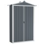 Cobertizo de jardín acero galvanizado gris 116x45x175 cm de vidaXL, Cobertizos - Ref: Foro24-46302, Precio: 135,42 €, Descuen...