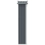 Cobertizo de jardín acero galvanizado gris 116x45x175 cm de vidaXL, Cobertizos - Ref: Foro24-46302, Precio: 135,42 €, Descuen...