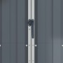 Cobertizo de jardín acero galvanizado gris 116x45x175 cm de vidaXL, Cobertizos - Ref: Foro24-46302, Precio: 135,42 €, Descuen...