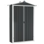 Cobertizo de jardín acero galvanizado antracita 116x45x175cm de vidaXL, Cobertizos - Ref: Foro24-46303, Precio: 143,66 €, Des...