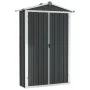 Garden shed anthracite galvanized steel 116x45x175cm by vidaXL, Sheds - Ref: Foro24-46303, Price: 130,50 €, Discount: %