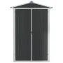 Garden shed anthracite galvanized steel 116x45x175cm by vidaXL, Sheds - Ref: Foro24-46303, Price: 130,50 €, Discount: %