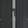 Garden shed anthracite galvanized steel 116x45x175cm by vidaXL, Sheds - Ref: Foro24-46303, Price: 130,50 €, Discount: %