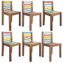 Sillas de comedor 6 unidades madera maciza reciclada de vidaXL, Sillas de comedor - Ref: Foro24-3082891, Precio: 453,23 €, De...
