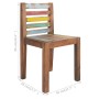 Sillas de comedor 6 unidades madera maciza reciclada de vidaXL, Sillas de comedor - Ref: Foro24-3082891, Precio: 453,23 €, De...