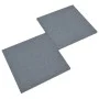 Losetas de goma protección de caídas 6 unidades gris 50x50x3cm de vidaXL, Suelos y moquetas - Ref: Foro24-93439, Precio: 91,3...
