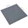 Losetas de goma protección de caídas 6 unidades gris 50x50x3cm de vidaXL, Suelos y moquetas - Ref: Foro24-93439, Precio: 91,3...