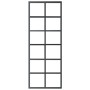 Puerta corredera con herrajes ESG vidrio y aluminio 76x205 cm de vidaXL, Puertas - Ref: Foro24-3081957, Precio: 237,87 €, Des...