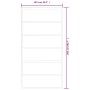 Puerta corredera con herrajes ESG vidrio y aluminio 102x205 cm de vidaXL, Puertas - Ref: Foro24-3081955, Precio: 248,87 €, De...