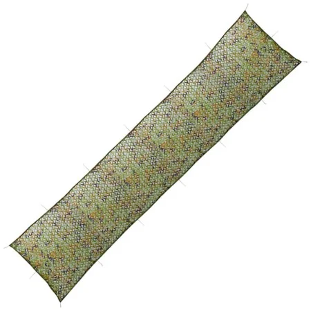 Red de camuflaje con bolsa de almacenamiento verde 1,5x8 m de vidaXL, Equipamiento de protección para caza y tiro - Ref: Foro...