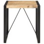 Mesa de comedor madera maciza de mango rugosa 70x70x75 cm de vidaXL, Mesas de cocina y de comedor - Ref: Foro24-321596, Preci...