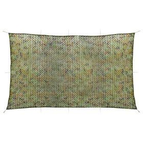 Red de camuflaje con bolsa de almacenamiento verde 3x7 m de vidaXL, Equipamiento de protección para caza y tiro - Ref: Foro24...