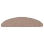 Alfombrilla autoadhesiva de escalera 15 uds beige 56x17x3 cm de vidaXL, Alfombrillas para escalones - Ref: Foro24-136388, Pre...
