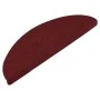 Alfombrilla autoadhesiva escalera 15 uds 56x17x3 cm roja de vidaXL, Alfombrillas para escalones - Ref: Foro24-136392, Precio:...