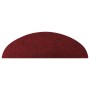Alfombrilla autoadhesiva escalera 15 uds 56x17x3 cm roja de vidaXL, Alfombrillas para escalones - Ref: Foro24-136392, Precio:...
