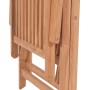 Sillas de jardín reclinables 2 unidades madera maciza de teca de vidaXL, Sillas de jardín - Ref: Foro24-43029, Precio: 244,50...