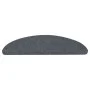 Alfombrilla autoadhesiva de escalera 15 uds gris 65x22,5x3,5 cm de vidaXL, Alfombrillas para escalones - Ref: Foro24-136397, ...