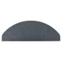 Alfombrilla autoadhesiva de escalera 15 uds gris 65x22,5x3,5 cm de vidaXL, Alfombrillas para escalones - Ref: Foro24-136397, ...
