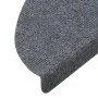 Alfombrilla autoadhesiva de escalera 15 uds gris 65x22,5x3,5 cm de vidaXL, Alfombrillas para escalones - Ref: Foro24-136397, ...
