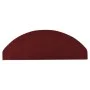 Alfombrilla autoadhesiva de escalera 15 uds roja 65x22,5x3,5 cm de vidaXL, Alfombrillas para escalones - Ref: Foro24-136398, ...
