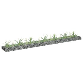 Arriate de gaviones de acero galvanizado 270x30x10 cm de vidaXL, Maceteros y jardineras - Ref: Foro24-145636, Precio: 30,67 €...