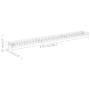 Arriate de gaviones de acero galvanizado 270x30x10 cm de vidaXL, Maceteros y jardineras - Ref: Foro24-145636, Precio: 30,67 €...
