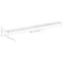 Arriate de gaviones de acero galvanizado 360x30x10 cm de vidaXL, Maceteros y jardineras - Ref: Foro24-145640, Precio: 39,68 €...