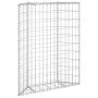 Arriate de gaviones de trapecio acero galvanizado 80x20x100 cm de vidaXL, Maceteros y jardineras - Ref: Foro24-145652, Precio...