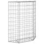 Arriate de gaviones de trapecio acero galvanizado 80x20x100 cm de vidaXL, Maceteros y jardineras - Ref: Foro24-145652, Precio...