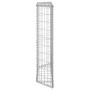 Arriate de gaviones de trapecio acero galvanizado 100x20x100 cm de vidaXL, Maceteros y jardineras - Ref: Foro24-145653, Preci...