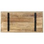 Mesa de comedor madera de mango rugosa 120x60x76 cm de vidaXL, Mesas de cocina y de comedor - Ref: Foro24-321604, Precio: 205...
