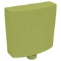 Cisterna de inodoro con entrada de agua inferior verde 3/6 L de vidaXL, Cisternas del inodoro - Ref: Foro24-148007, Precio: 3...