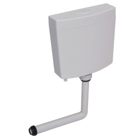 Cisterna de inodoro con entrada de agua inferior gris 3/6 L de vidaXL, Cisternas del inodoro - Ref: Foro24-148008, Precio: 43...