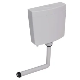 Cisterna de inodoro con entrada de agua inferior gris 3/6 L de vidaXL, Cisternas del inodoro - Ref: Foro24-148008, Precio: 37...