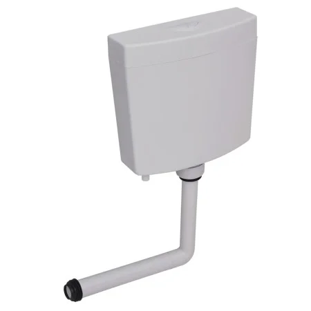 Cisterna de inodoro con entrada de agua inferior gris 3/6 L de vidaXL, Cisternas del inodoro - Ref: Foro24-148008, Precio: 37...
