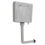 Cisterna de inodoro con entrada de agua inferior gris 3/6 L de vidaXL, Cisternas del inodoro - Ref: Foro24-148008, Precio: 37...
