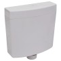 Cisterna de inodoro con entrada de agua inferior gris 3/6 L de vidaXL, Cisternas del inodoro - Ref: Foro24-148008, Precio: 43...