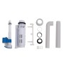 Cisterna de inodoro con entrada de agua inferior gris 3/6 L de vidaXL, Cisternas del inodoro - Ref: Foro24-148008, Precio: 43...